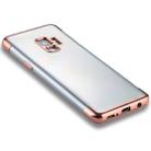 For Galaxy S9 Three Sections Electroplating Side TPU Protective Back Case (Rose Gold) - 1