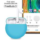 For Huawei FreeBuds 3 Split Style Liquid Silicone Wireless Earphone Protective Case Storage Box(White) - 3