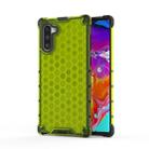 Shockproof Honeycomb PC + TPU Case for Galaxy Note 10 (Green) - 1