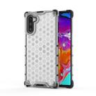 Shockproof Honeycomb PC + TPU Case for Galaxy Note 10 (Transparent) - 1