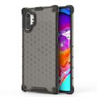 Shockproof Honeycomb PC + TPU Case for Galaxy Note 10+ (Black) - 1