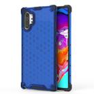 Shockproof Honeycomb PC + TPU Case for Galaxy Note 10+ (Blue) - 1