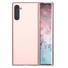 GOOSPERY i-JELLY TPU Shockproof and Scratch Case for Galaxy Note 10(Pink) - 1