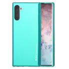 GOOSPERY i-JELLY TPU Shockproof and Scratch Case for Galaxy Note 10(Green) - 1