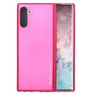 GOOSPERY i-JELLY TPU Shockproof and Scratch Case for Galaxy Note 10(Rose Red) - 1