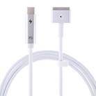 85W 5 Pin MagSafe 2 (T-Shaped) to USB-C / Type-C PD Charging Cable(White) - 1