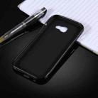 For Galaxy A3 (2017) / A320 Frosted Soft TPU Protective Case (Black) - 3