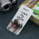 Dog Pattern Transparent TPU Protective Case for Galaxy S10e - 1