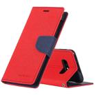 GOOSPERY FANCY DIARY Horizontal Flip PU Leather Case for Galaxy S10e, with Holder & Card Slots & Wallet(Red) - 1