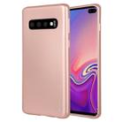 GOOSPERY I JELLY METAL TPU Case for Galaxy S10 (Rose Gold) - 1