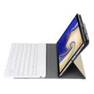 A720 Bluetooth 3.0 Ultra-thin Detachable Bluetooth Keyboard Leather Tablet Case + Leather Tablet Case for Samsung Galaxy Tab S5e T720, with Pen Slot & Holder(Gold) - 1