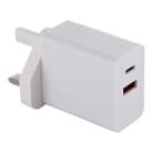 24W PD + QC3.0 Fast Charger Power Adapter Plug Adapter UK Plug - 1