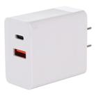 24W PD + QC3.0 Fast Charger Power Adapter Plug Adapter US Plug - 1