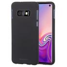 GOOSPERY SOFT FEELING Liquid TPU Drop-proof Soft Case for Galaxy S10e(Black) - 1