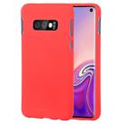 GOOSPERY SOFT FEELING Liquid TPU Drop-proof Soft Case for Galaxy S10e(Red) - 1