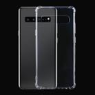 For Galaxy S10 5G Four-Corner Shockproof Ultra-Thin Transparent TPU Case - 1