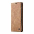 CaseMe-013 Multifunctional Retro Frosted Horizontal Flip Leather Case for Galaxy S10 Plus, with Card Slot & Holder & Wallet (Brown) - 2