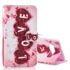 Love Pattern Horizontal Flip Leather Case for Galaxy S10 5G, with Holder & Card Slots & Wallet - 1