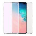 Ultra-thin Double-sided Full Coverage Transparent TPU Case for Galaxy S10+ - 1