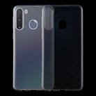 For Galaxy A21 0.75mm Ultrathin Transparent TPU Soft Protective Case - 1