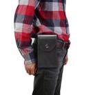 Single Case Multi-functional Universal Mobile Phone Waist Bag For 6.5 Inch or Below Smartphones (Black) - 1