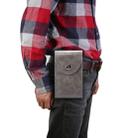 Single Case Multi-functional Universal Mobile Phone Waist Bag For 6.5 Inch or Below Smartphones (Dark Gray) - 1