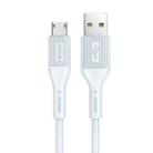 WIWU G40 1.2m 2.4A USB to Micro USB Charging Cable (White) - 1