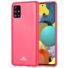 GOOSPERY JELLY Full Coverage Soft Case For Galaxy A51(Rose Red) - 1