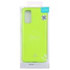 GOOSPERY JELLY Full Coverage Soft Case For Galaxy S20(Green) - 7