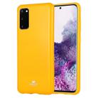 GOOSPERY JELLY Full Coverage Soft Case For Galaxy S20(Yellow) - 1