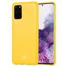 GOOSPERY JELLY Full Coverage Soft Case For Galaxy S20+(Yellow) - 1