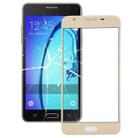 For Galaxy On5 / G550  Front Screen Outer Glass Lens(Gold) - 1