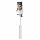 CYKE P9 Universal Stretchable Hidden One-piece Wireless Bluetooth Selfie Stick(Pink) - 1