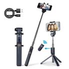 APEXEL APL-D3 Universal Live Broadcast Multifunctional Aluminum Alloy Bluetooth Selfie Stick with Tripod - 1