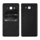 For Galaxy On7 / G6000 Battery Back Cover (Black) - 1