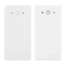 For Galaxy On7 / G6000 Battery Back Cover(White) - 1