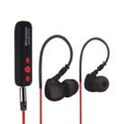 Wireless Bluetooth Sport Stereo Ear Hook Headphone with Wire Control + Clip, Support Handfree Call, for iPhone, iPad, Samsung, HTC, Sony and other Smartphones or Tablets(Red) - 1