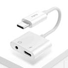 TOTUDESIGN Glory Series EAUA-014 USB-C / Type-C to USB-C / Type-C + 3.5mm Jack Charge Audio Adapter Cable, Support PD Fast Charging & Fully Compatible - 1