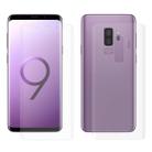 ENKAY Hat-Prince for Galaxy S9+ PET Full Screen 3D Curved Heat Bending HD Front + Back Screen Protector Film - 1