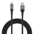 MOMAX DA18E 2m 5A USB to Type-C / USB-C Braided Data Sync Charge Cable - 1
