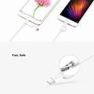 2.4A QC3.0 USB to Micro USB + USB-C / Type-C Fast Charging + Data Transmission TPE Data Cable, Cable Length: 1m - 7
