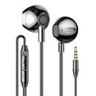 Galante G20 Six-core + HIFI Sound Quality Metal Tone Tuning In-Ear Wired Earphone(Black) - 1