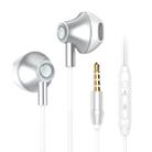 Galante G20 Six-core + HIFI Sound Quality Metal Tone Tuning In-Ear Wired Earphone(White) - 1