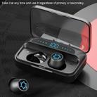 Galante S15 Bluetooth 5.0 True Wireless Bluetooth Earphone with Charging Box (Black) - 5