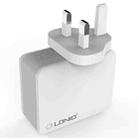 LDNIO A4403 4.4A 4 x USB Ports Smart Travel Charger, UK Plug - 1