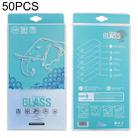 50 PCS Elephant Pattern Paper Outer + Plastic Inner Packaging Box for Tempered Glass Screen Protector - 1