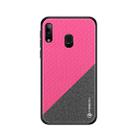 PINWUYO Honors Series Shockproof PC + TPU Protective Case for Galaxy A20E (Magenta) - 1