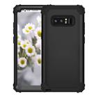For Galaxy Note 8 Silicone + PC Dropproof Combination Protective Case(Black) - 1