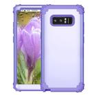 For Galaxy Note 8 Silicone + PC Dropproof Combination Protective Case(Purple) - 1