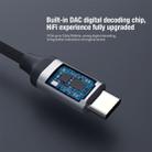 NILLKIN USB-C / Type-C to 3.5mm Audio Adapter, Length: about 11.3cm (Black) - 14